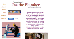 Desktop Screenshot of joelaratheplumber.com